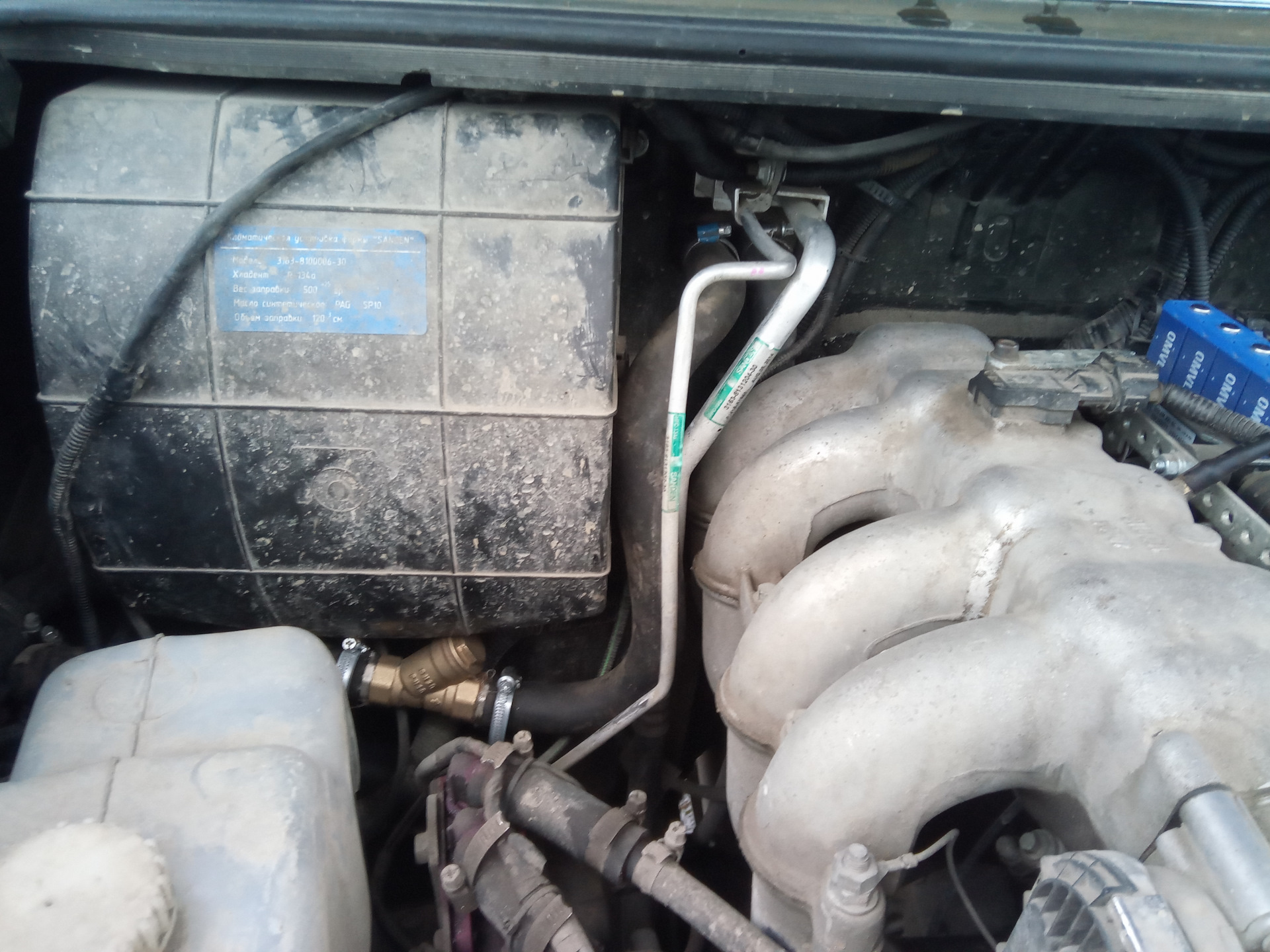 Очередная промывка передней печки. — УАЗ Patriot, 2,7 л, 2015 года ...