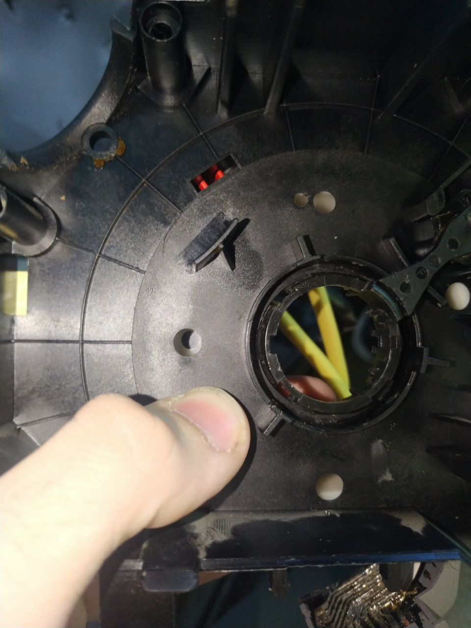 Установка подрулевого шлейфа Fiat Grande Punto — FIAT Grande Punto, 1,4 ...