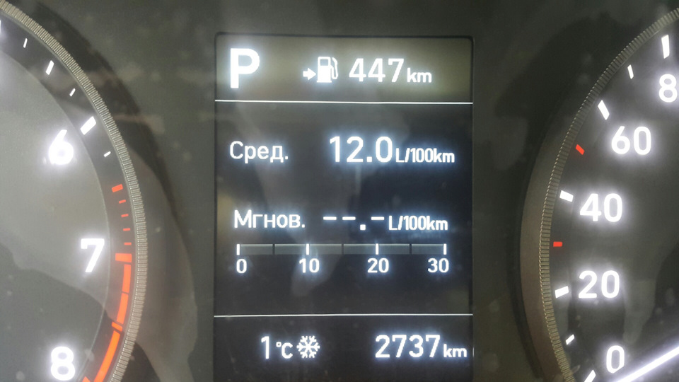 По поводу расхода. — Hyundai Solaris (2G), 1,6 л, 2019 года ...