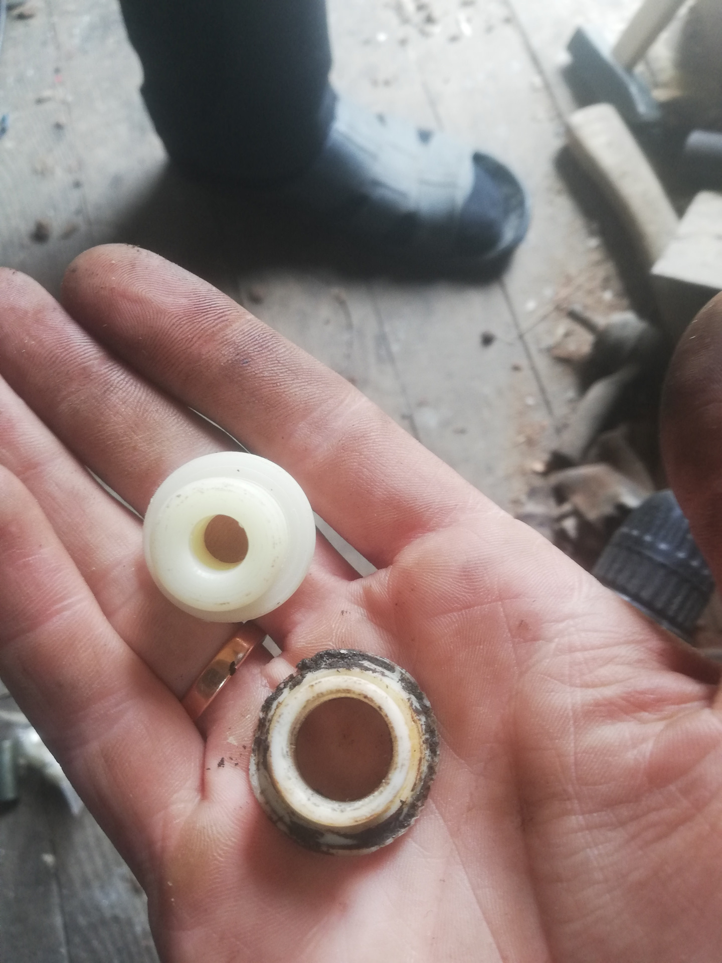 замена втулки рычага