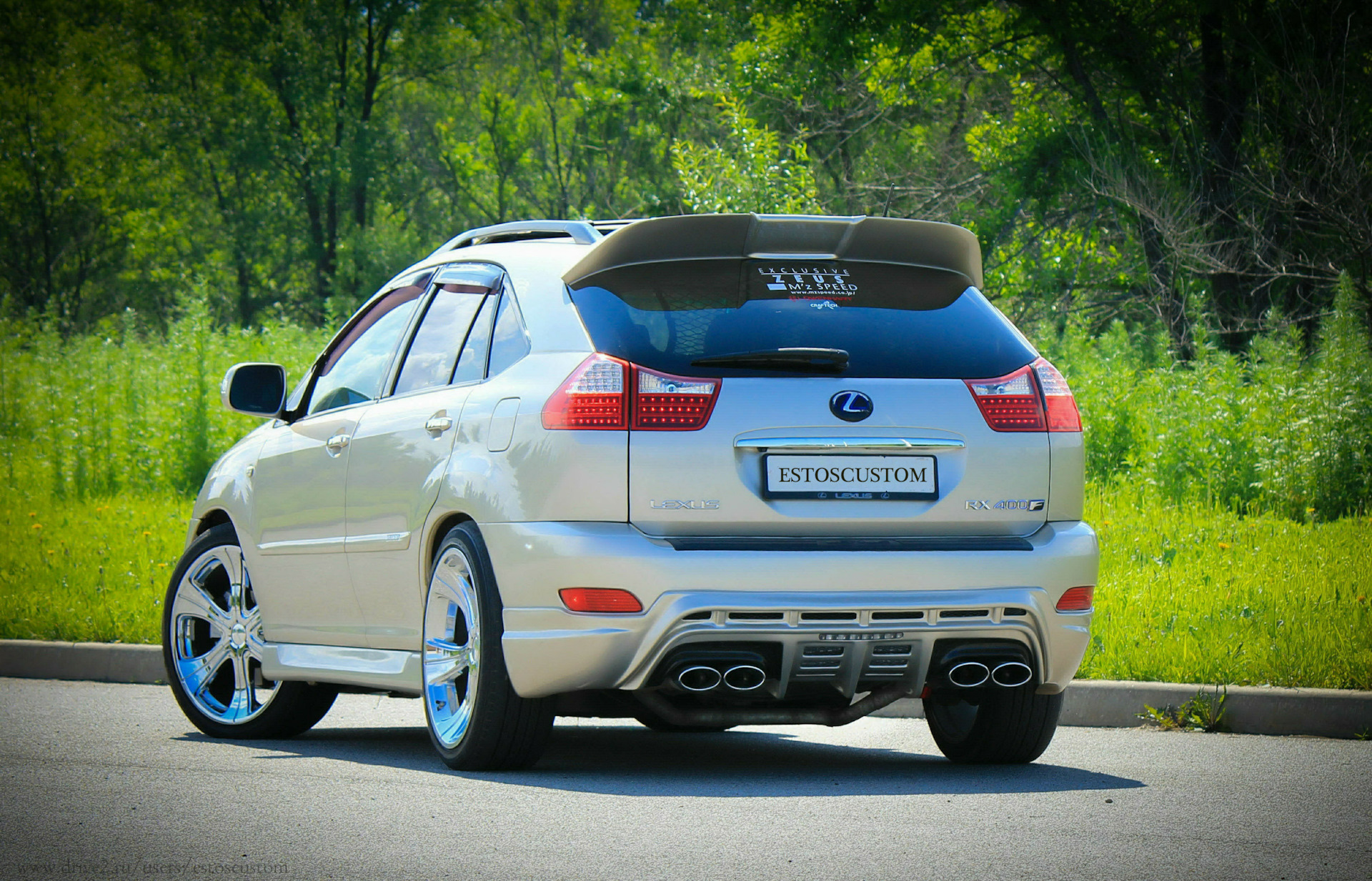 Cristal Eye. Замена задних фонарей-Lexus Rx400h / Harrier © — Lexus RX 400h  (2G), 3,3 л, 2007 года | тюнинг | DRIVE2