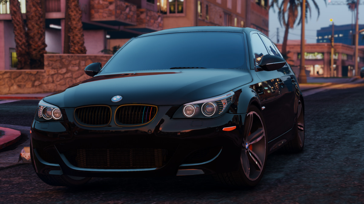 BMW m5 e60 Night