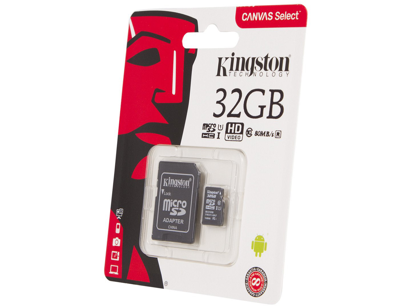 Kingston canvas select plus sdcs2 128gb