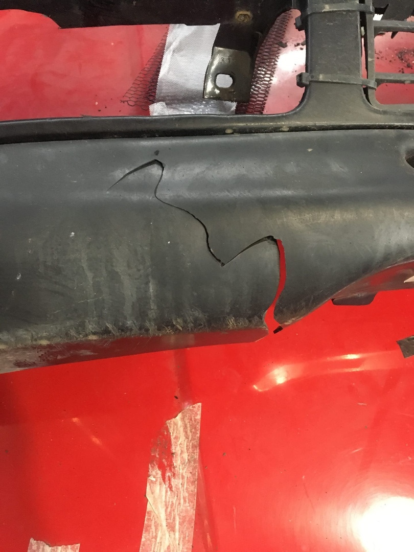 Промывка интеркулера, восстановил переднюю губу от юби. — Volkswagen ...