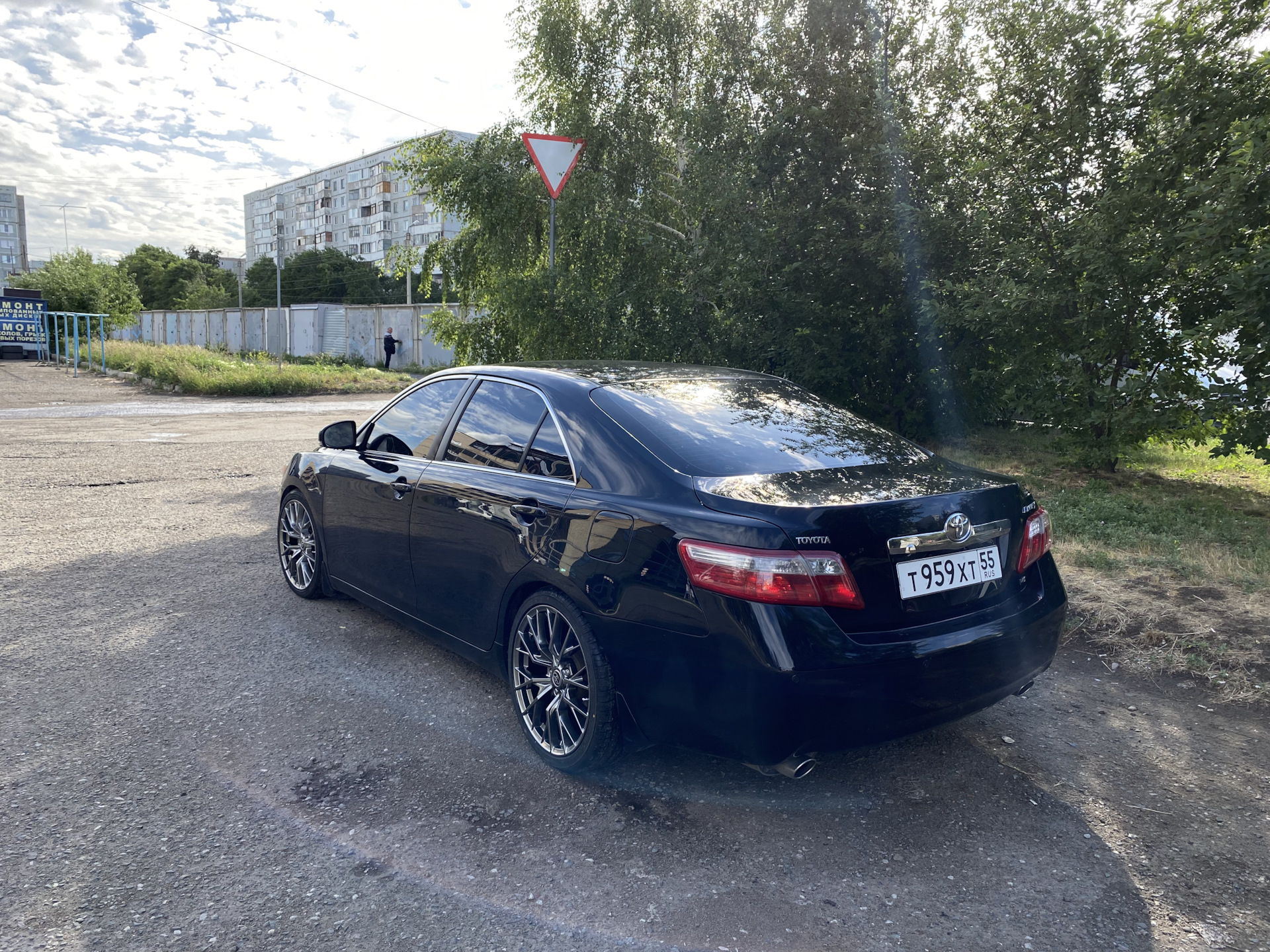 R19 на -5 пружинах — Toyota Camry (XV40), 3,5 л, 2010 года | колёсные диски  | DRIVE2