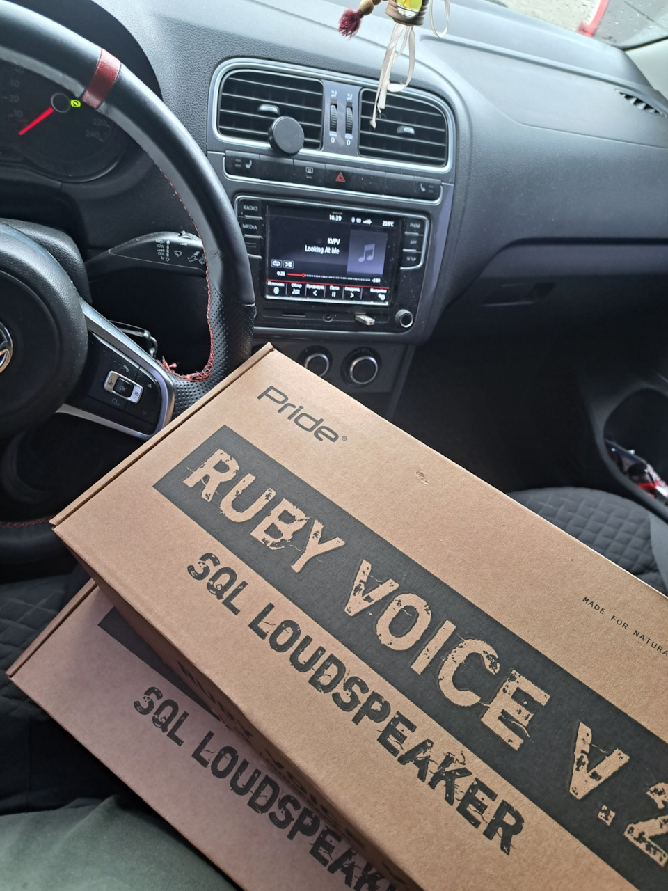 Pride Ruby Voice v2 во все двери — Volkswagen Polo Sedan, 1,6 л, 2018 ...