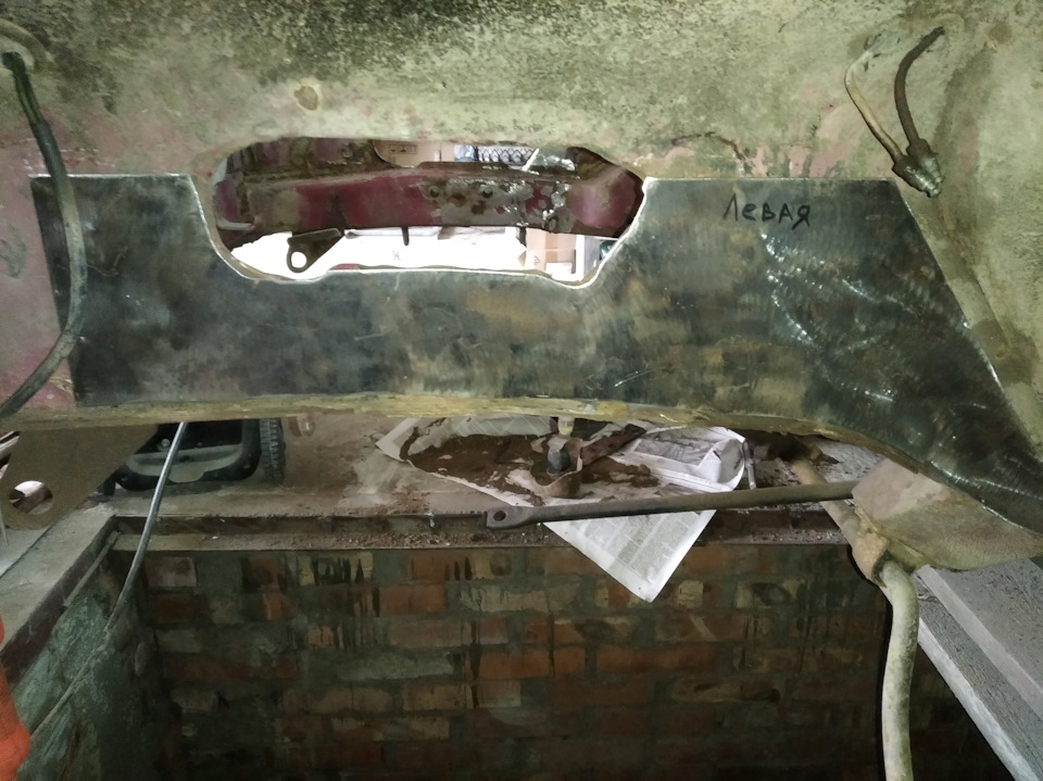 Лопнутые лонжероны на ниве. Ремонт часть 3 — Lada 4x4 3D, 1,7 л, 2000 ...