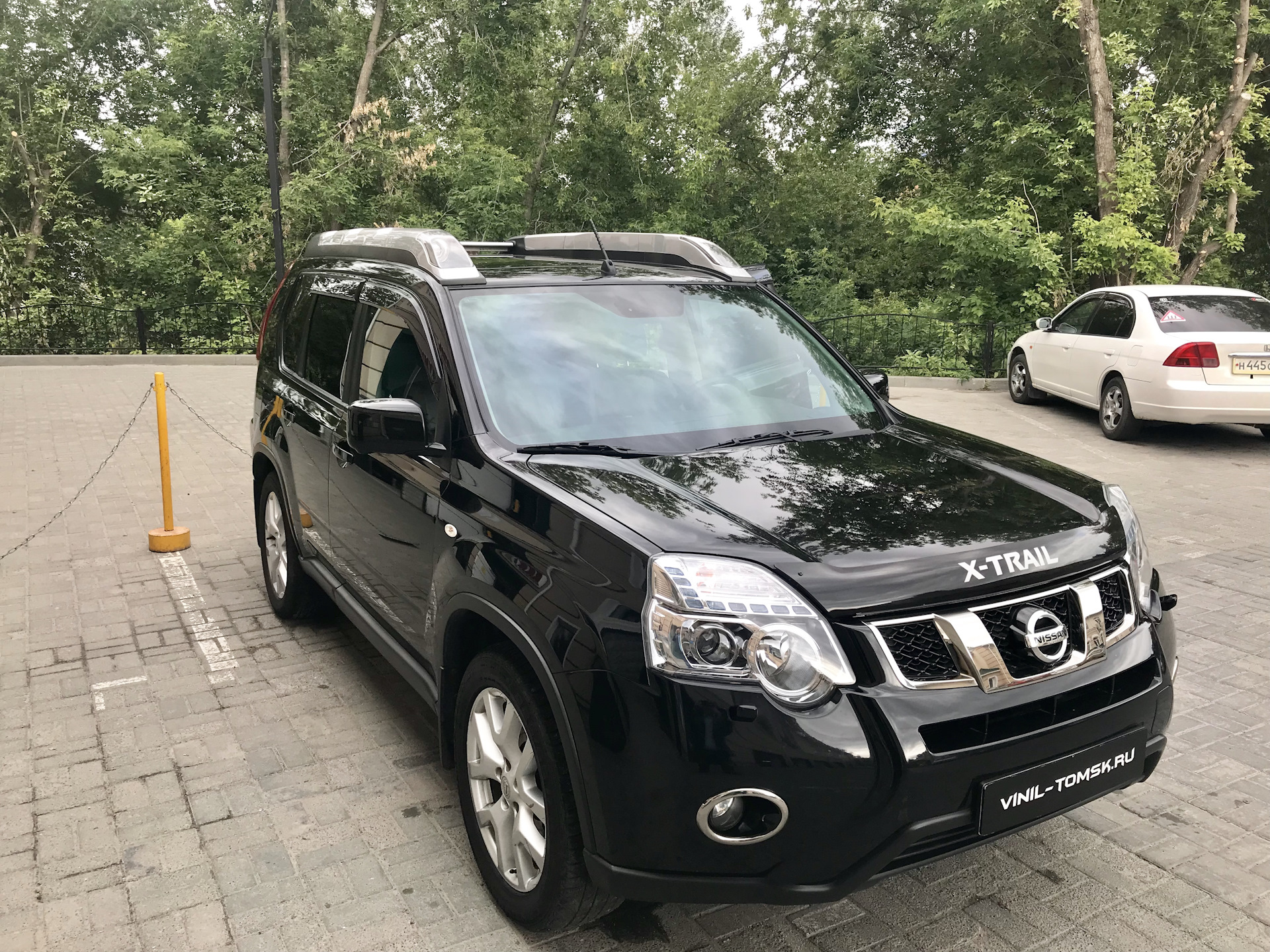 Тонировка люка и полусферы LLumar (made in USA) — Nissan X-Trail II (t31),  2,5 л, 2014 года | тюнинг | DRIVE2