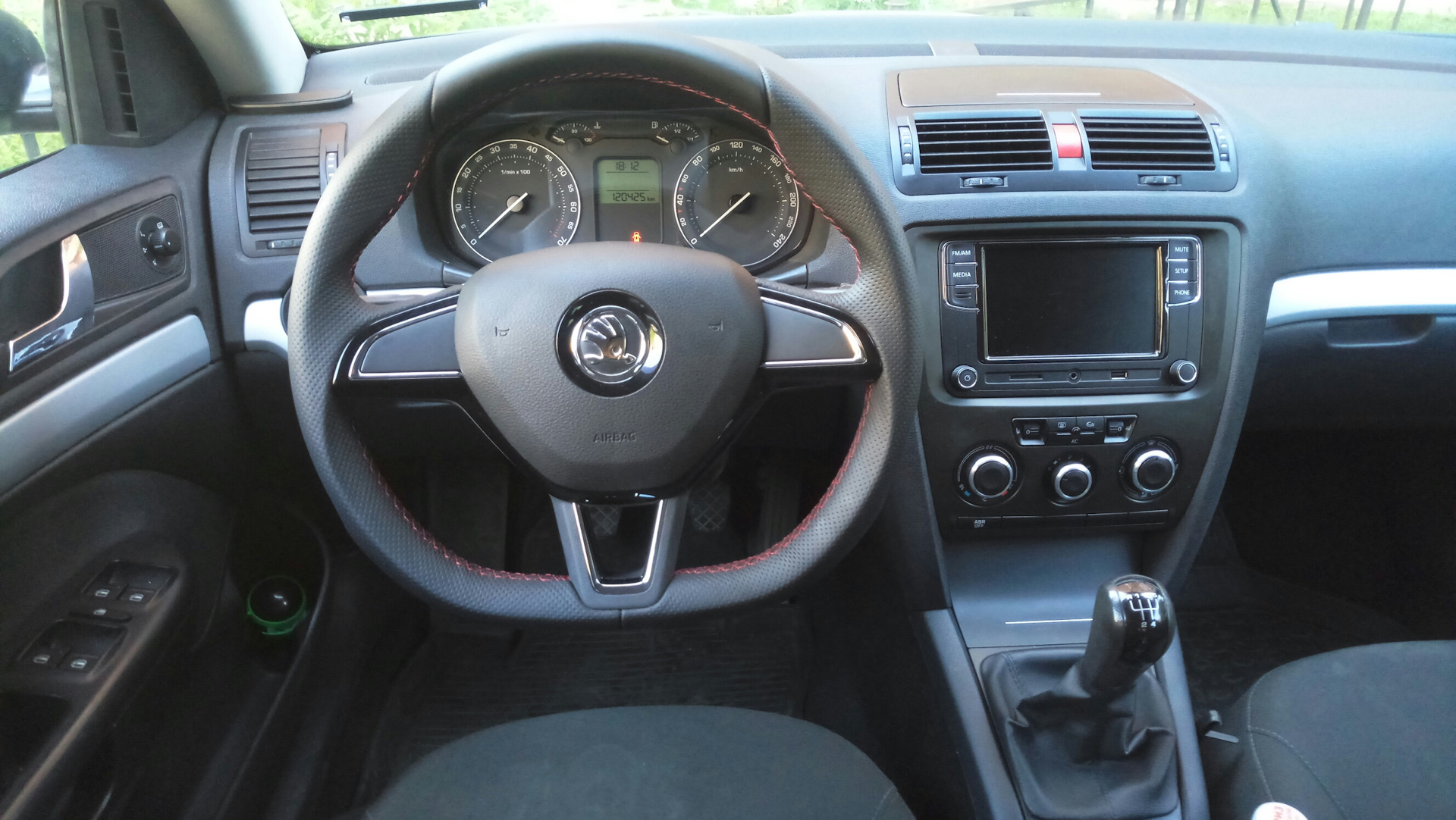 руль skoda octavia a7