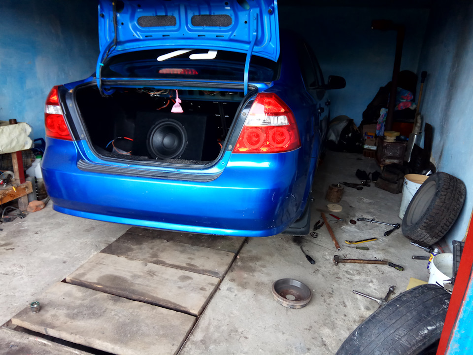 Рассыпался задний ступичный подшипник, следовательно замена — Chevrolet ...