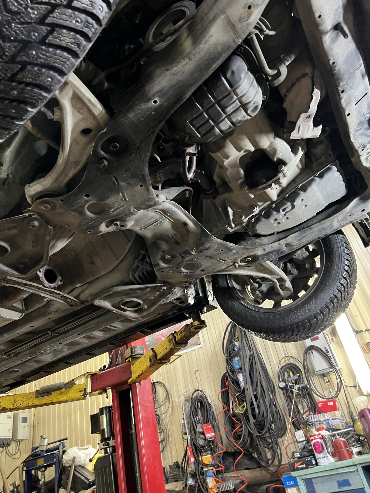 ТО замена масла и (замена втулки в рулевой рейке) — Nissan Teana (J32 ...