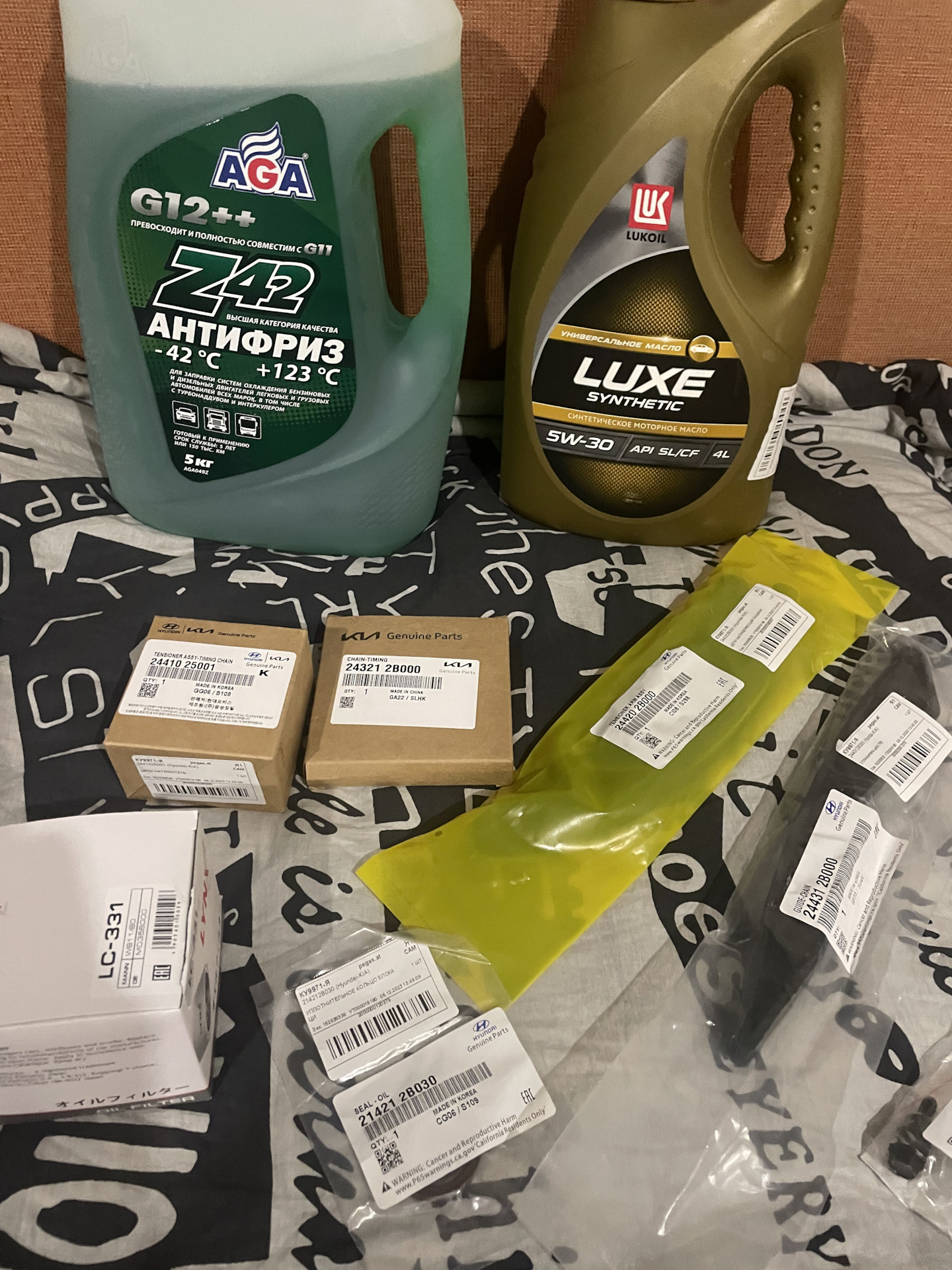 Замена цепи на солярисе — Hyundai Solaris, 1,4 л, 2011 года | плановое ...