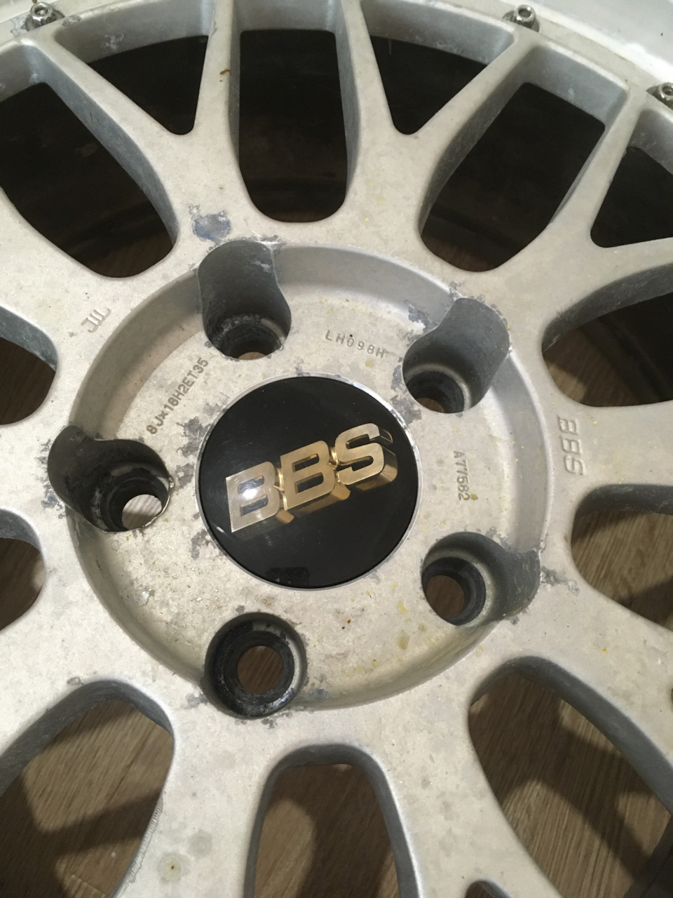 BBS LM 098 — 18” 5x120 — Сообщество «Разборные Диски» на DRIVE2