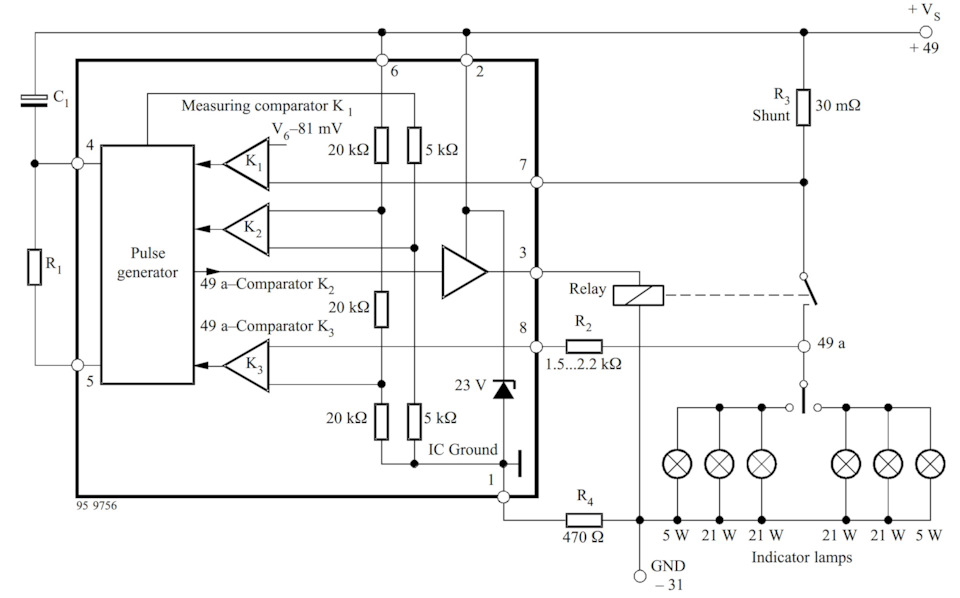 Реле поворотов по схеме импортозамещения под светодиоды (LED ...