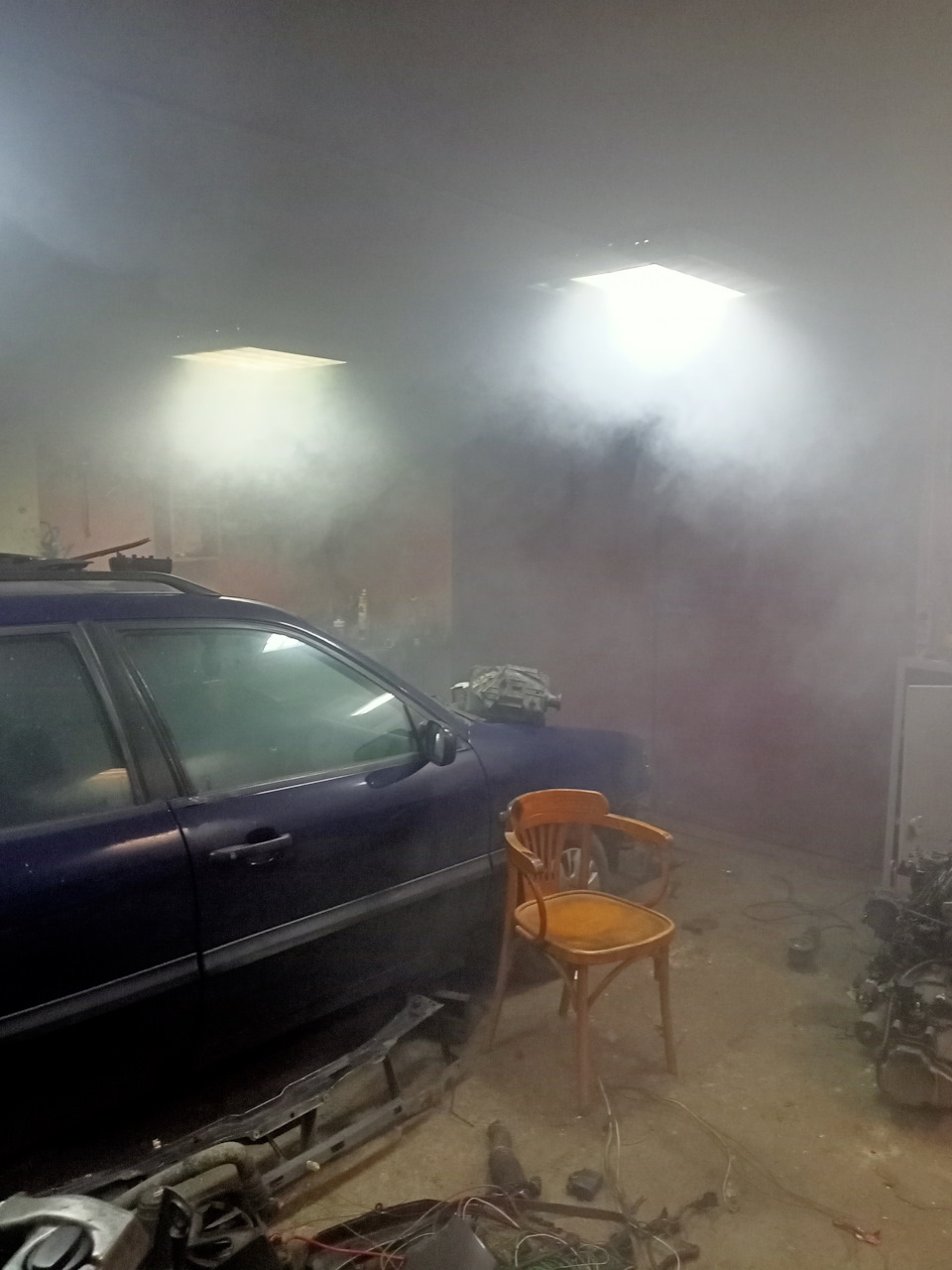 Пошел дым с глушителя)) хорошо то что не с проводки) — Volkswagen ...