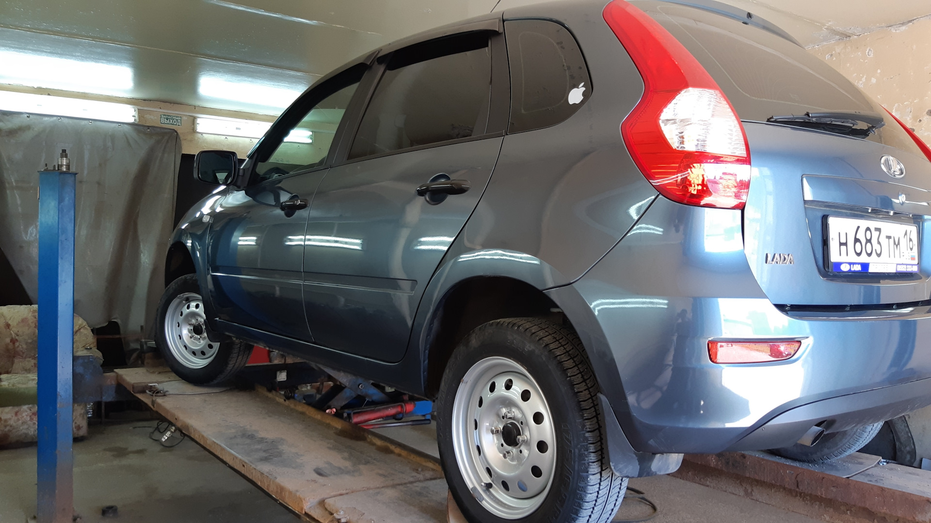 Рулевые наконечники — Lada Калина 2 хэтчбек, 1,6 л, 2014 года | визит ...