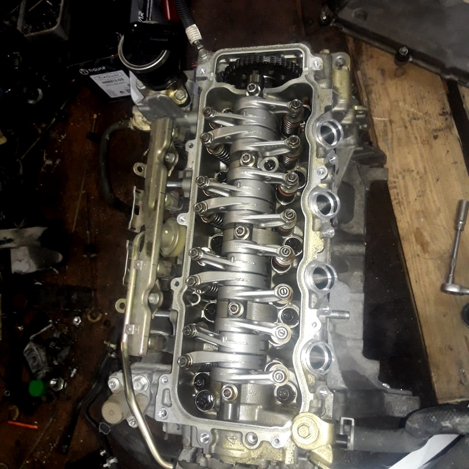 Замена двигателя (SWAP) — Honda Fit (1G), 1,3 л, 2004 года | визит на ...