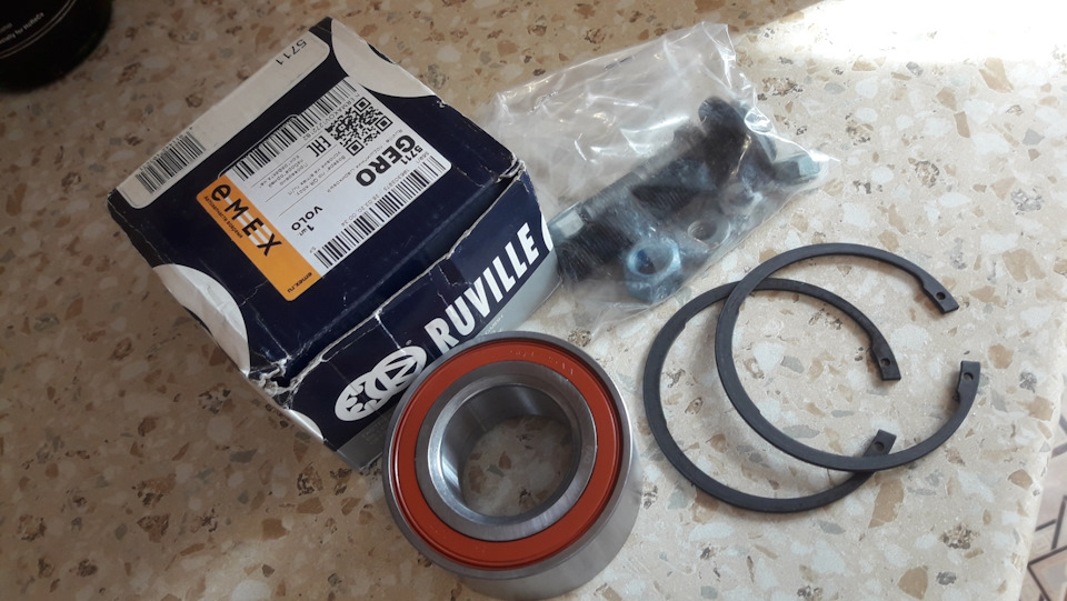 Замена ступичного подшипника Ruville(FAG) — Volkswagen Passat B5, 2,8 л ...