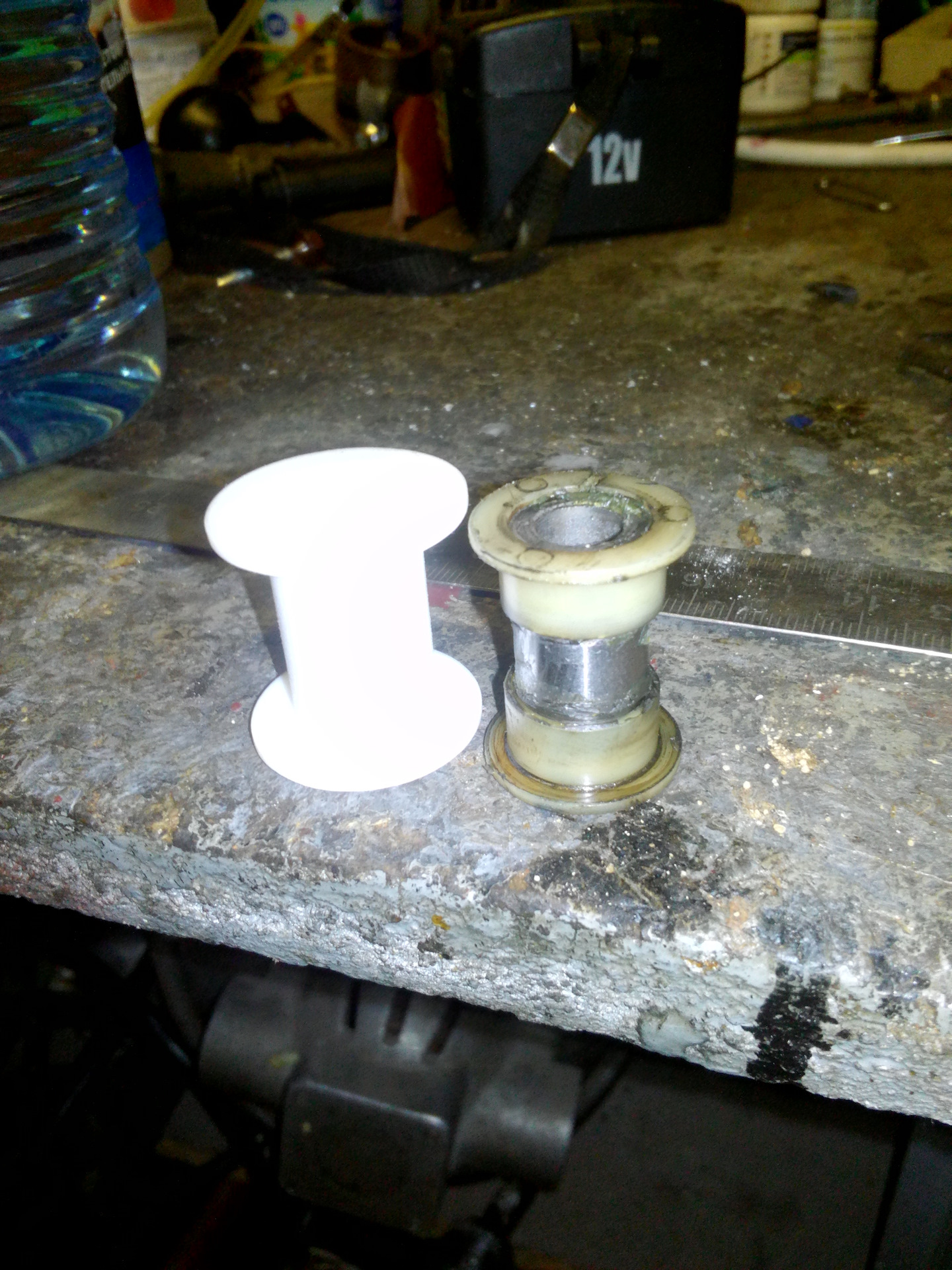 замена втулки рычага