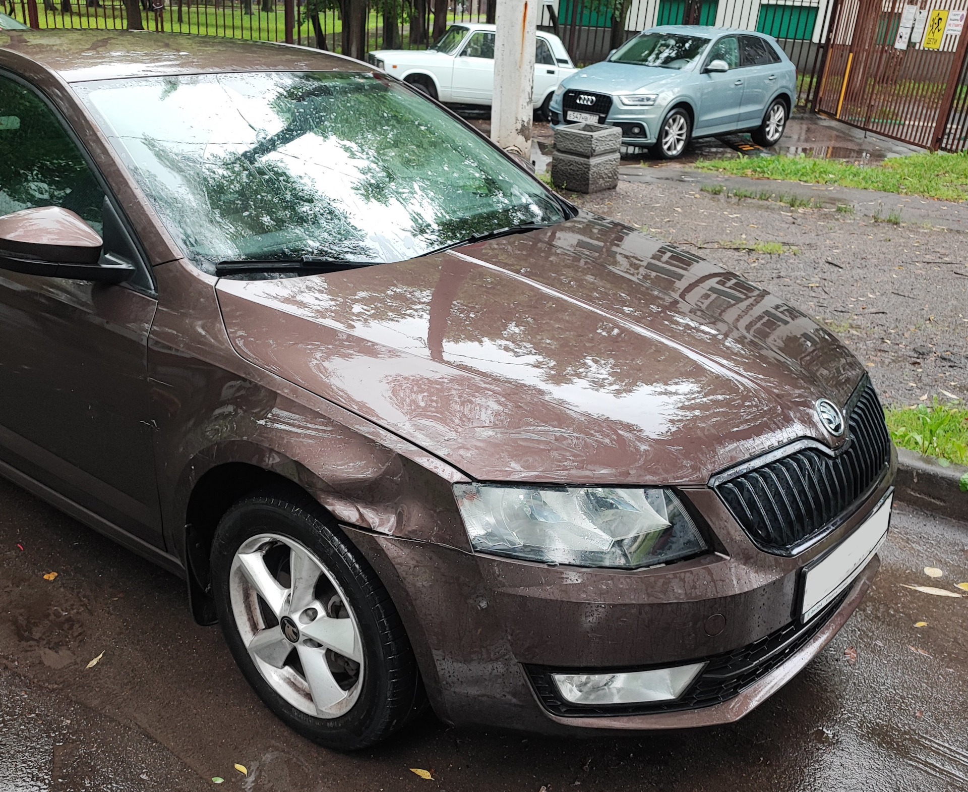 В меня въехал каршеринг — итог — Skoda Octavia A7 Mk3, 1,6 л, 2016 года |  ДТП | DRIVE2