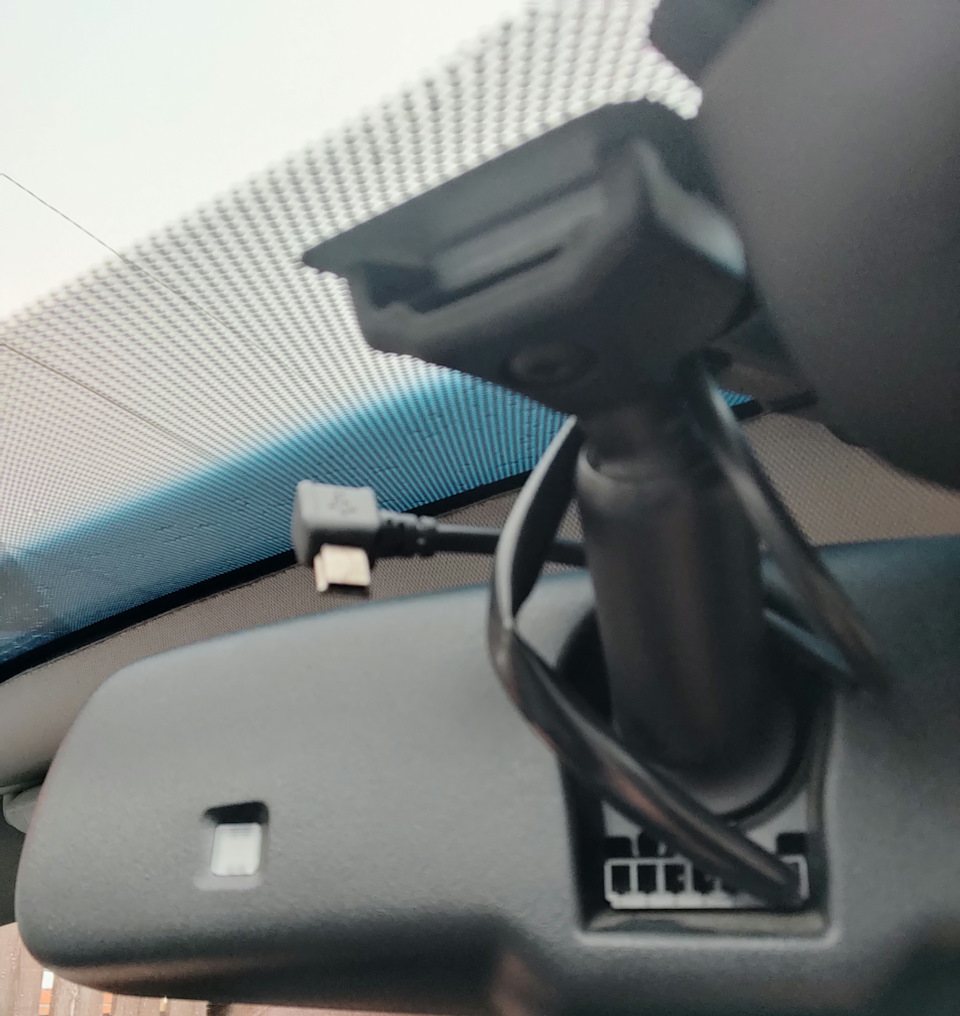 Салонное зеркало заднего вида — Nissan Murano II, 3,5 л, 2010 года ...