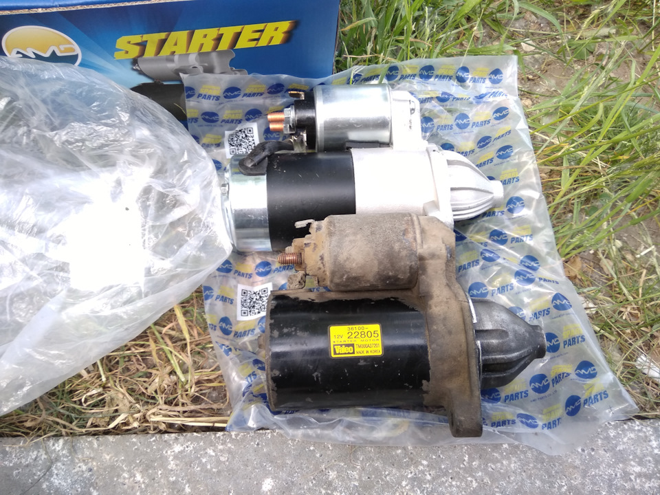 Сдох редукторный стартер AMD EL219 — Hyundai Elantra (3G), 1,6 л, 2010 ...
