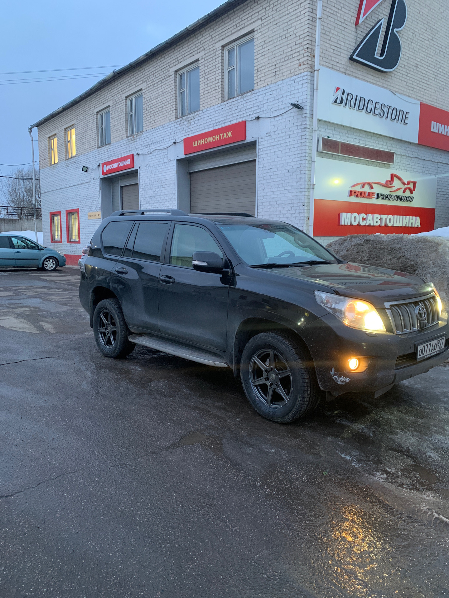 Slik SG8 18/7.5 et6 и резина maxis ht 770 — Toyota Land Cruiser Prado ...