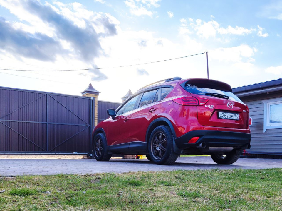 да на летних тапках — Mazda CX-5 (1G)