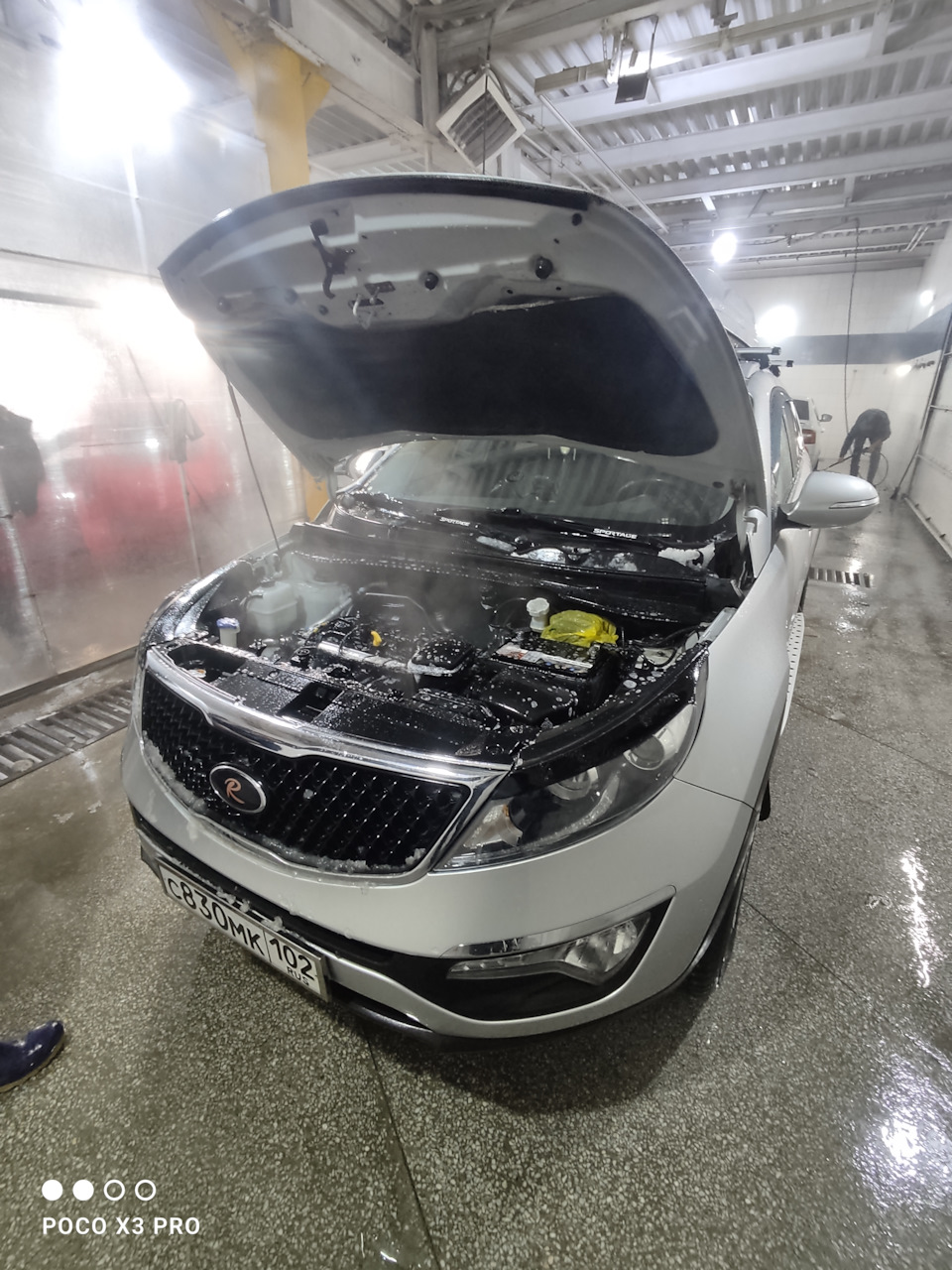 Sportage 3 капот