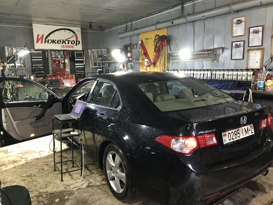 Чип Тюнинг Honda Accord 2.4Vtec AT в Витебске от Адакт — DRIVE2