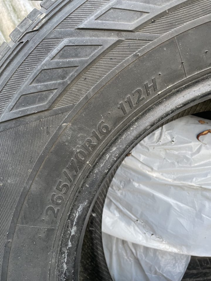 Шины летние Hankook 265/70 R16 на Toyota Land Cruiser 60, Toyota Land ...
