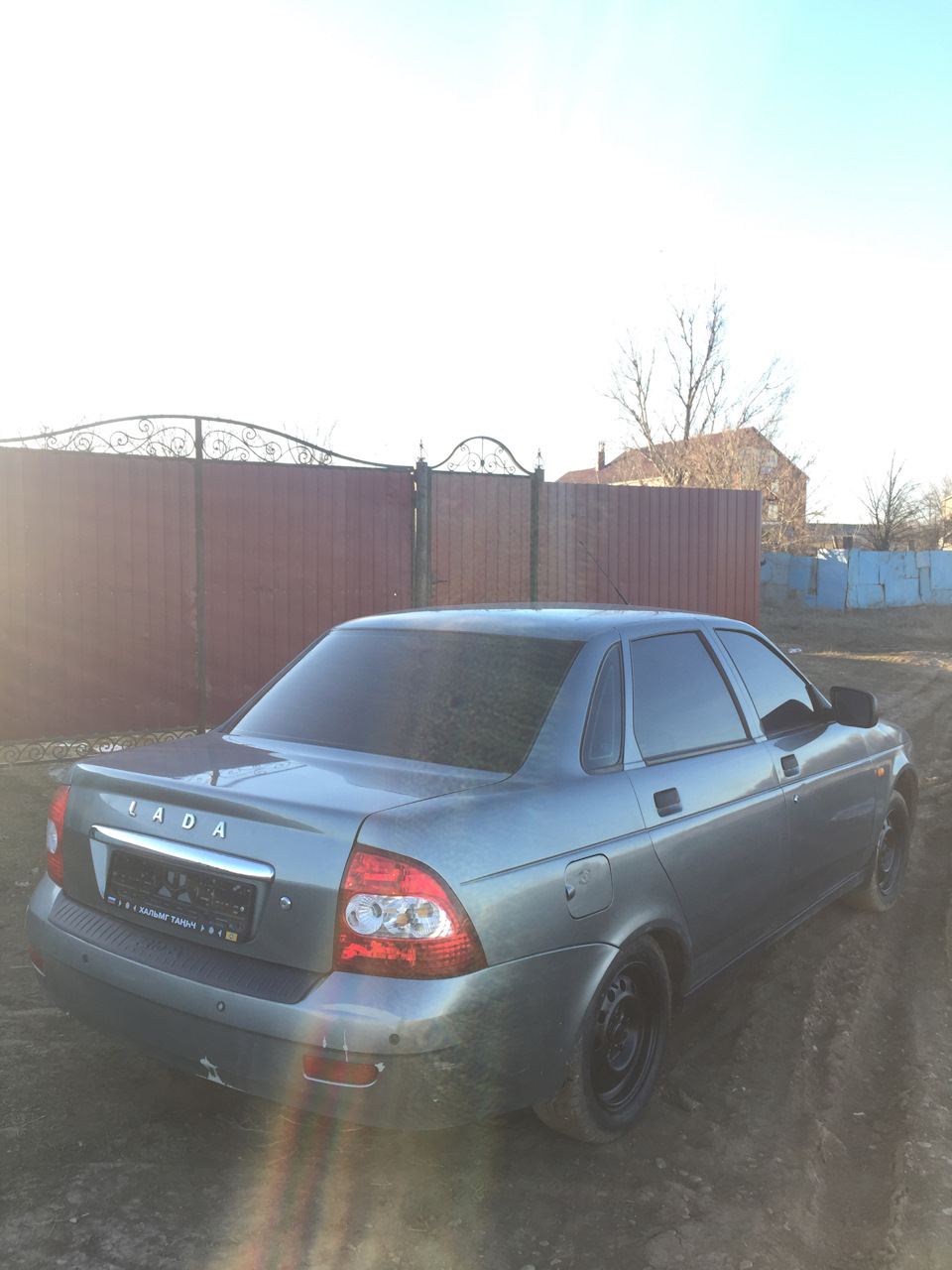 Покрасил штампы — Lada Приора седан, 1,6 л, 2008 года | стайлинг | DRIVE2