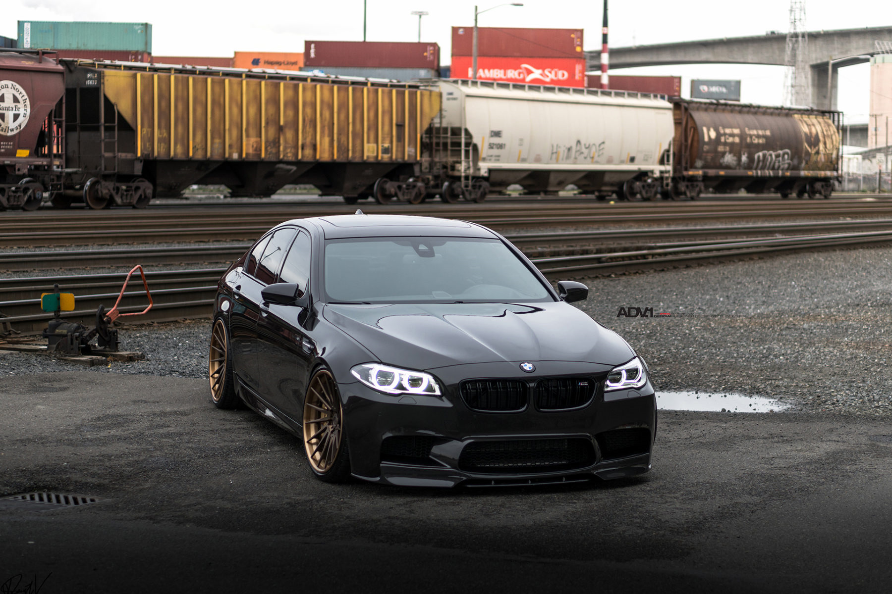 BMW m5 f10 Matte Black