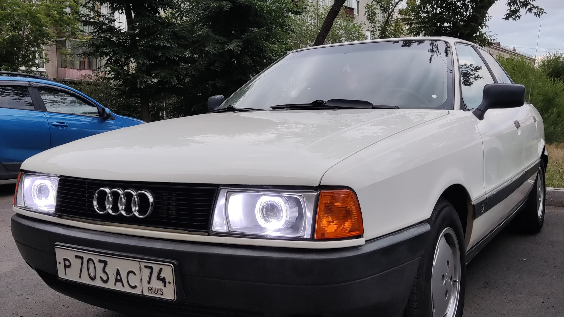 Audi 80 (B3) 1.8 бензиновый 1987 | white edition на DRIVE2