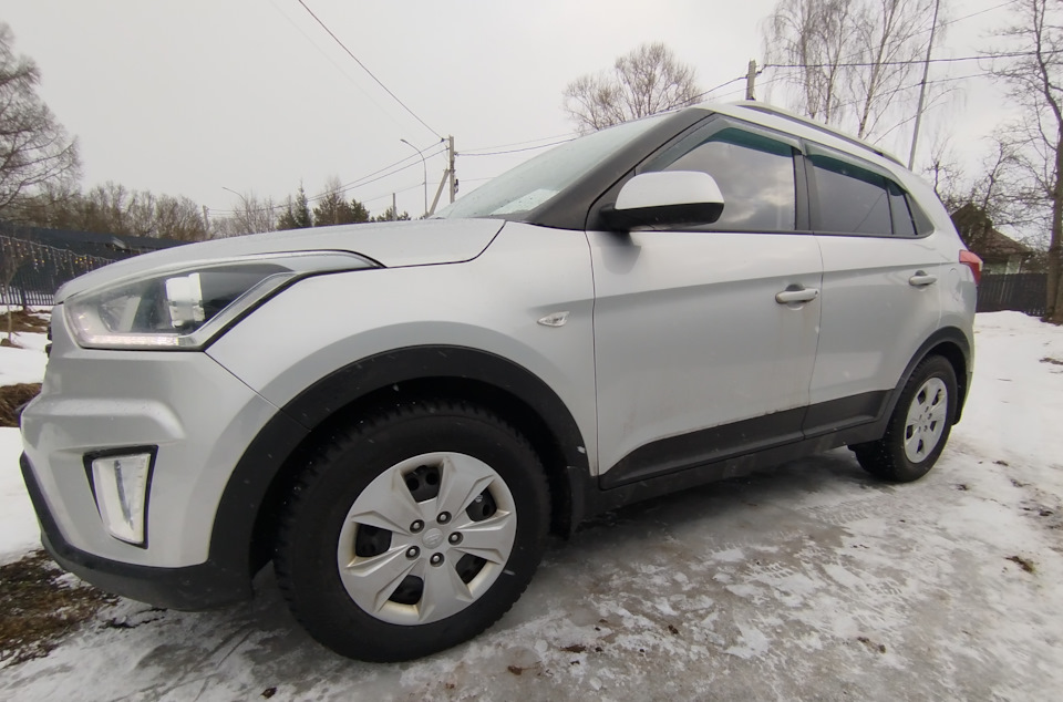 "Не зашли мне" тормозные колодки SP4098 (HI-Q) — Hyundai Creta (1G), 1 ...