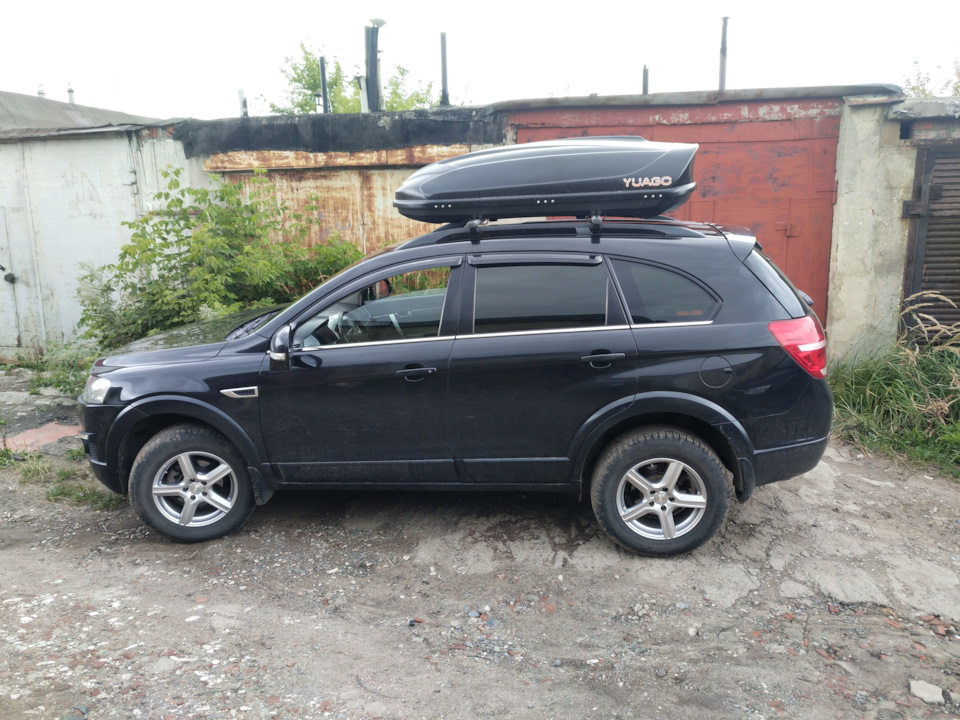 Автобокс. Продолжение. — Chevrolet Captiva (1G), 2,4 л, 2013 года ...