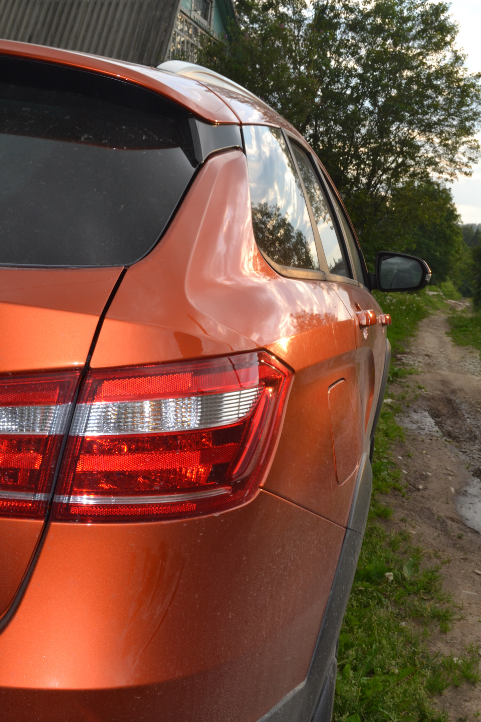 Вот и пригодился багажник — Lada Vesta SW Cross, 1,8 л, 2018 года | просто  так | DRIVE2