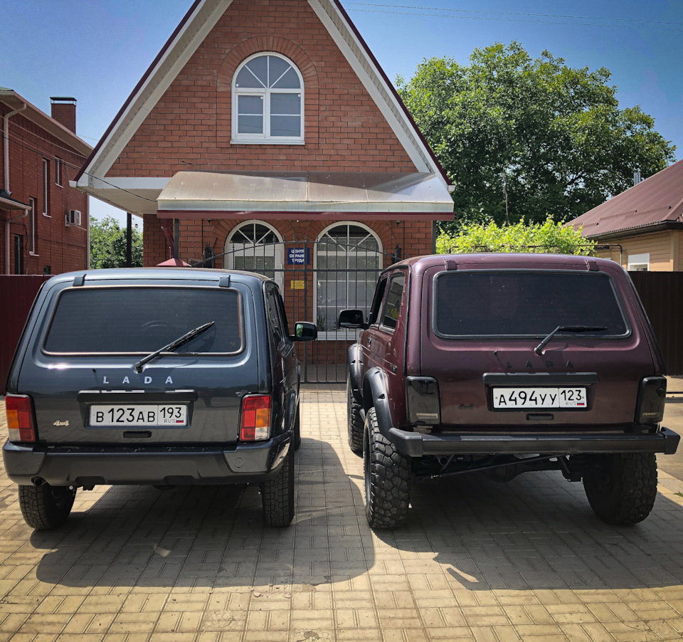 Силовые пороги на Ниву 3D — Lada 4x4 3D, 1,7 л, 2007 года | стайлинг ...
