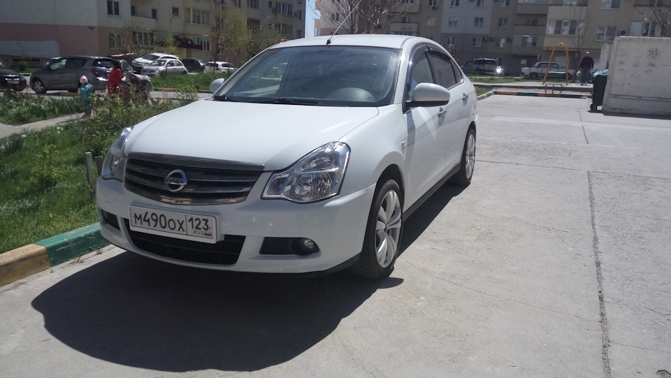 Немного фоток — Nissan Almera V (G11/15), 1,6 л, 2015 года | колёсные ...
