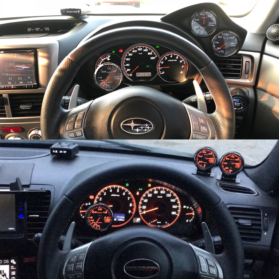 Моя и Мишина инсталляция — Subaru Forester (SH)