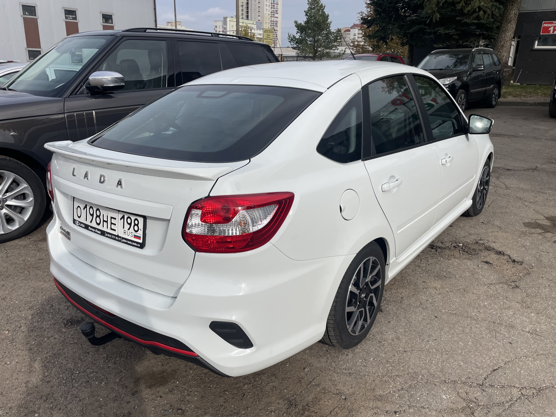 Проставки на колеса — Lada Гранта Drive Active, 1,6 л, 2023 года ...