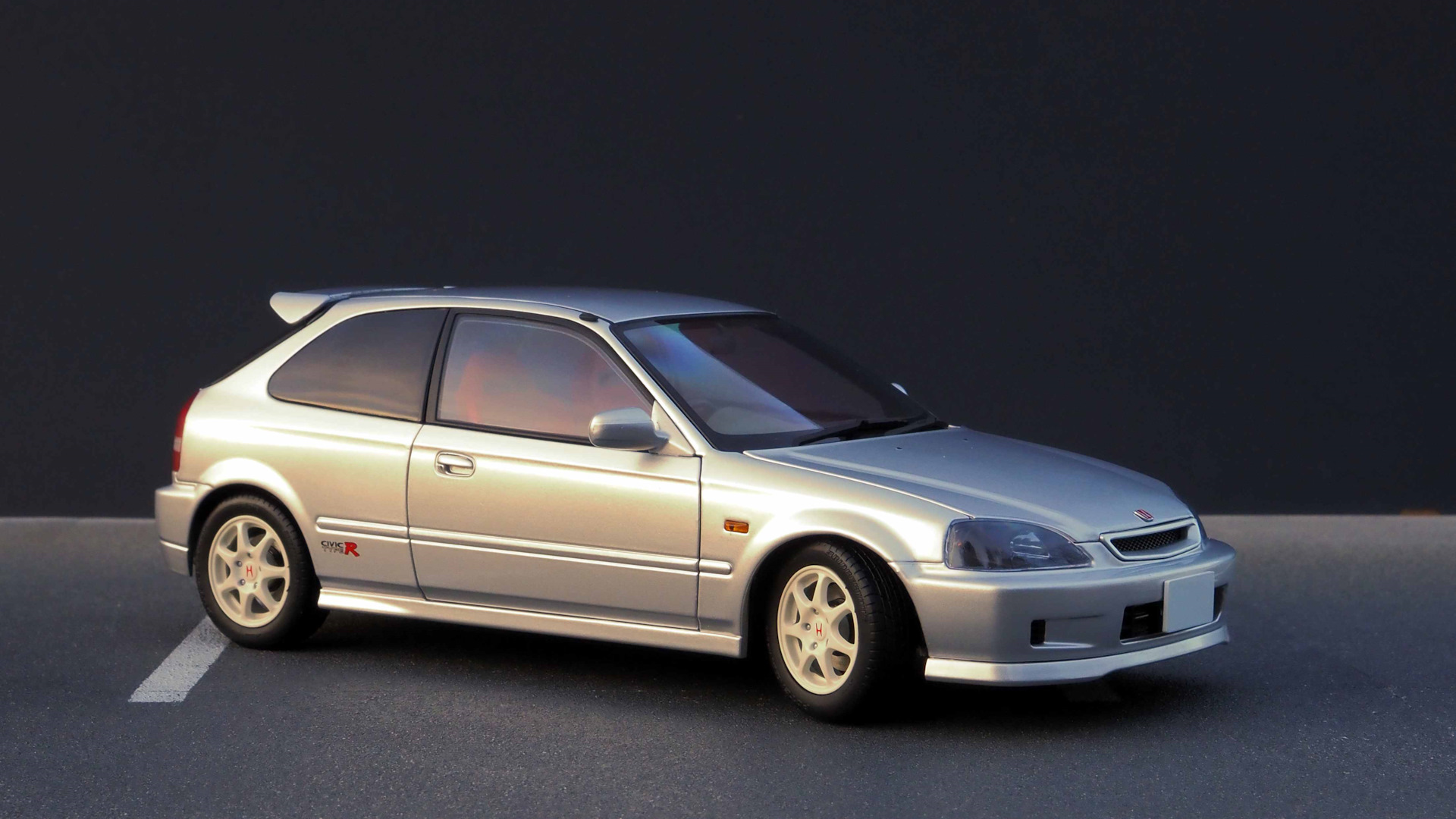 1/18 Honda Civic Type R (EK9), 1997 (Motorhelix #M85004 L.E. 258/499) —  Сообщество «Масштабные Модели» на DRIVE2