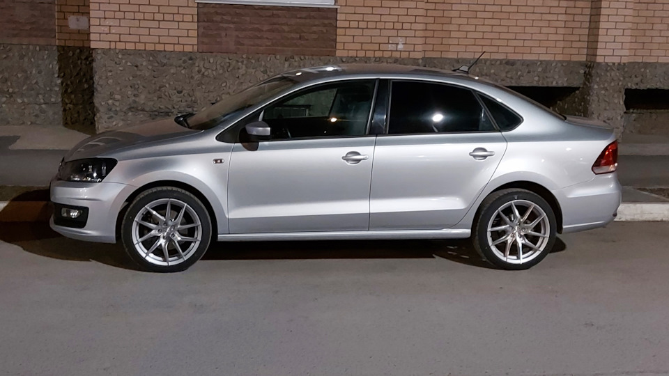 Посадка — Volkswagen Polo Sedan, 1,6 л, 2018 года | тюнинг | DRIVE2