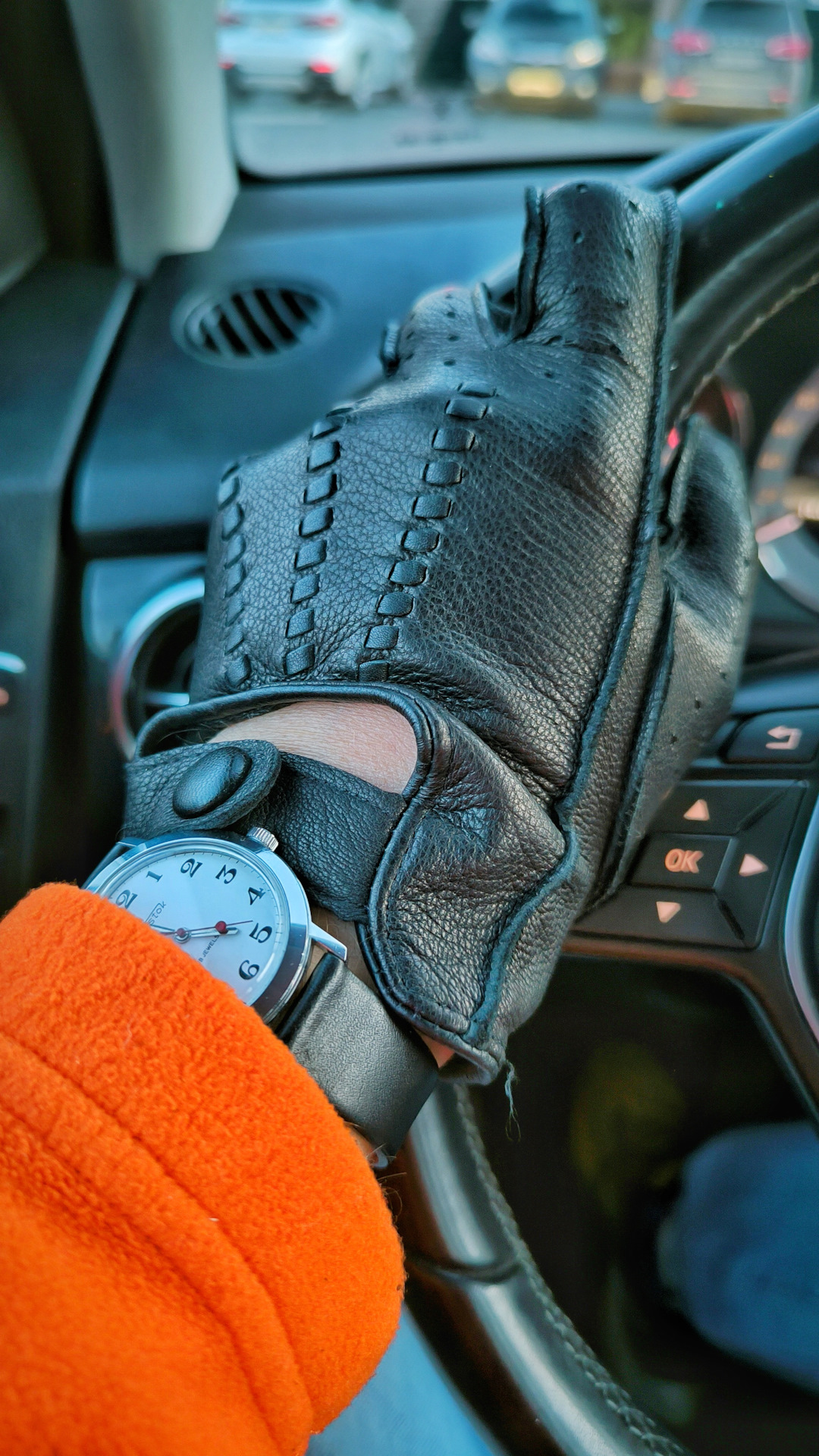 Подогрев руля — Mercedes-Benz GLK-Class (X204), 3,5 л, 2013 года ...