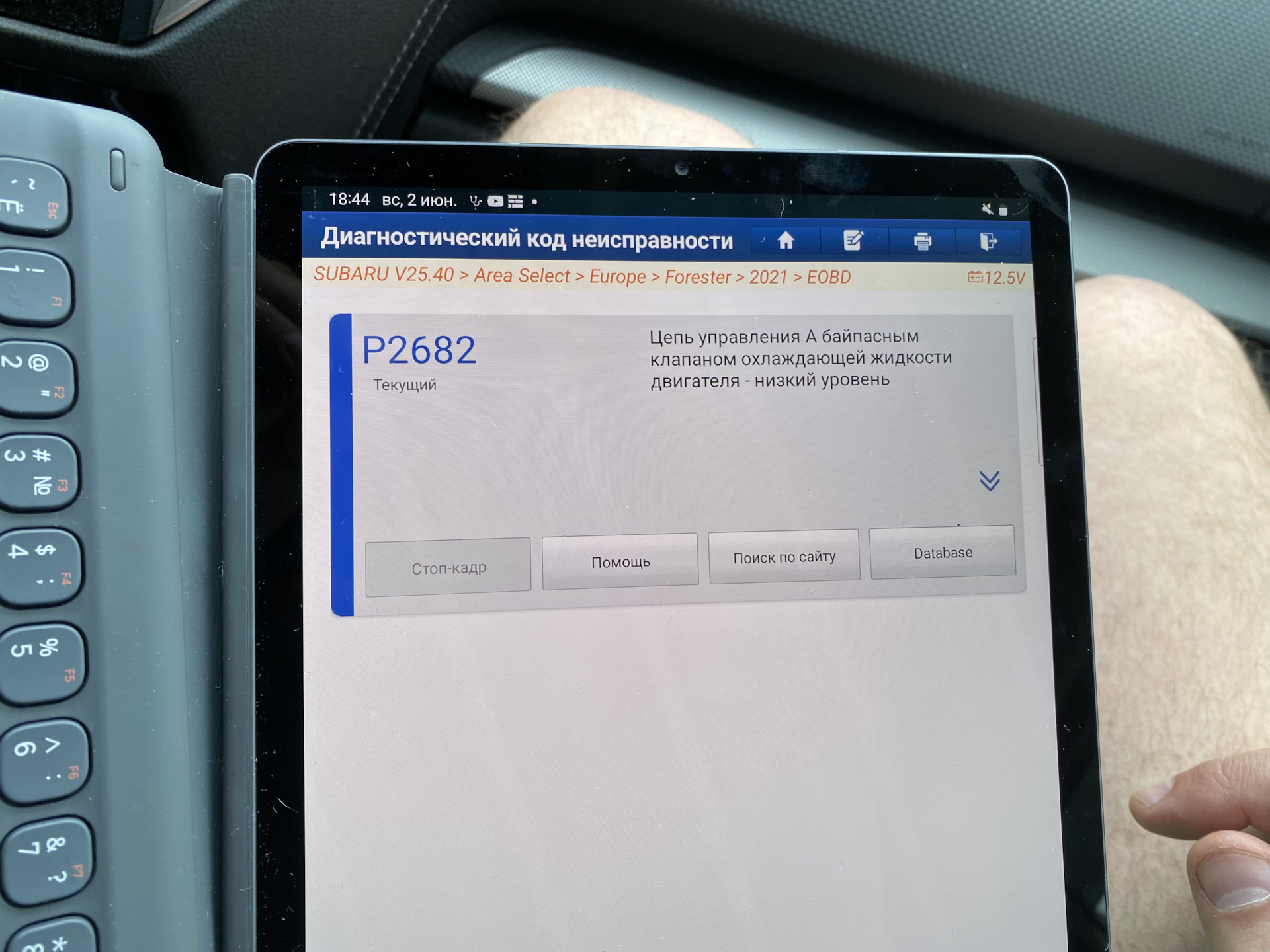 Термостат? — Subaru Forester (SK), 2,5 л, 2021 года | поломка | DRIVE2