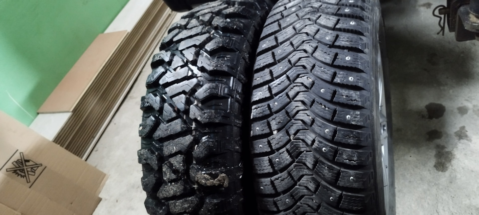 Рисунок протектора — Lada 4x4 3D