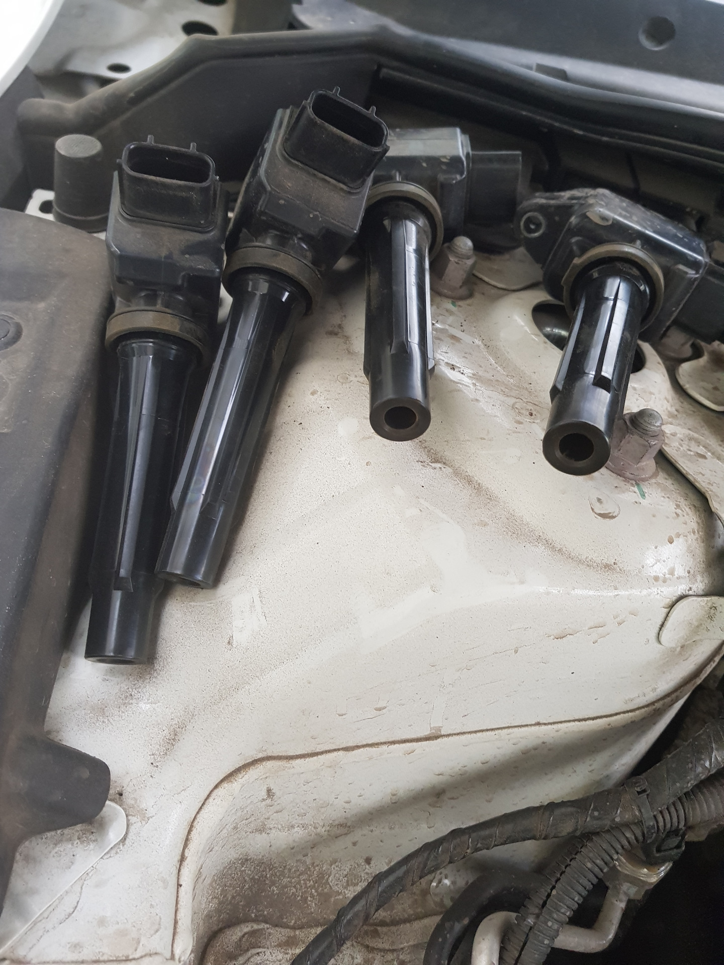 Замена свечей зажигания — Mazda 6 (3G) GJ, 2 л, 2015 года | плановое ТО ...