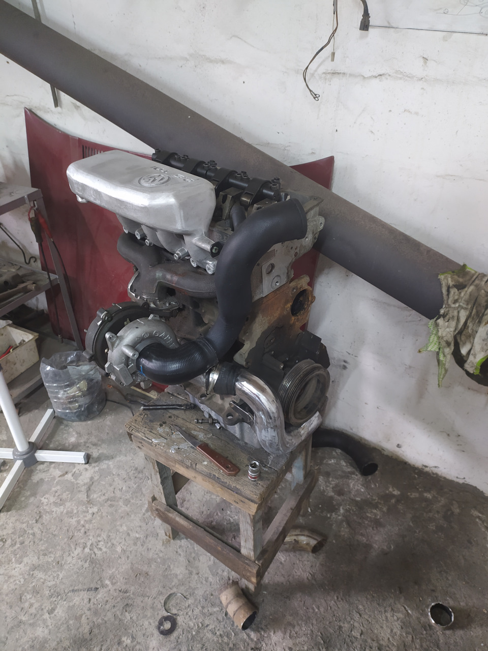 Общий вид сзади — Volkswagen Golf Mk1