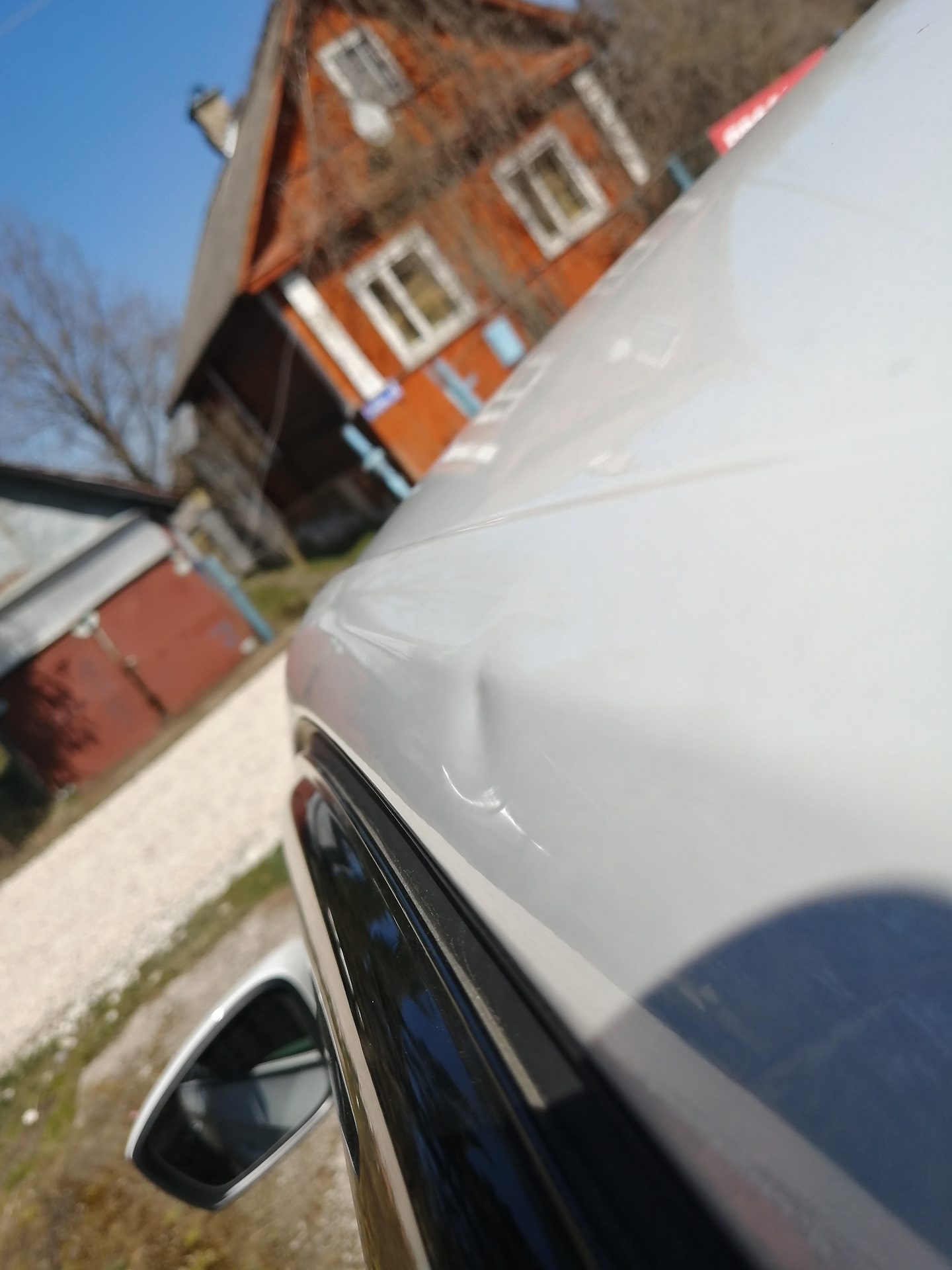 Вмятина на крыше — Skoda Rapid (1G), 1,6 л, 2017 года | наблюдение | DRIVE2