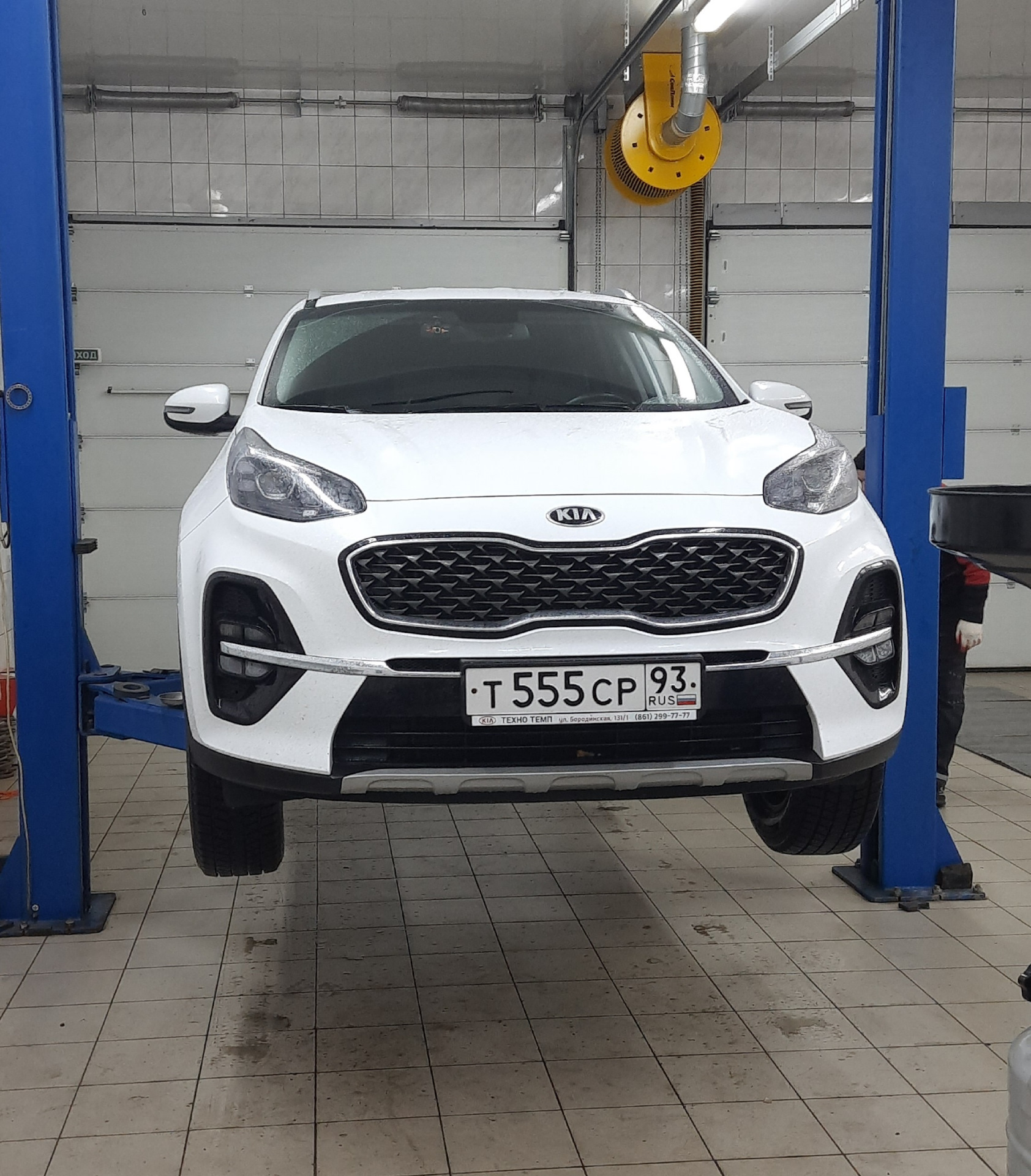 Задние тормозные колодки — KIA Sportage (4G), 2,4 л, 2019 года | визит на  сервис | DRIVE2